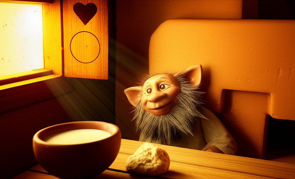 Пробуждение Домового 1 апреля древние славяне: иллюстрация старинного обряда.