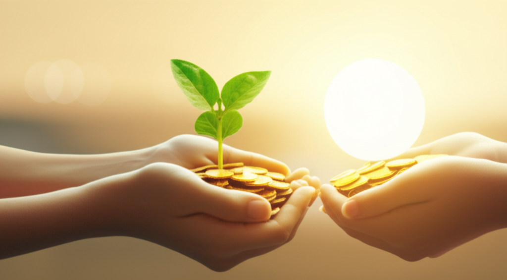 Символическое изображение ценностей и ресурсов, которые раскрывает 2 дом в астрологии.