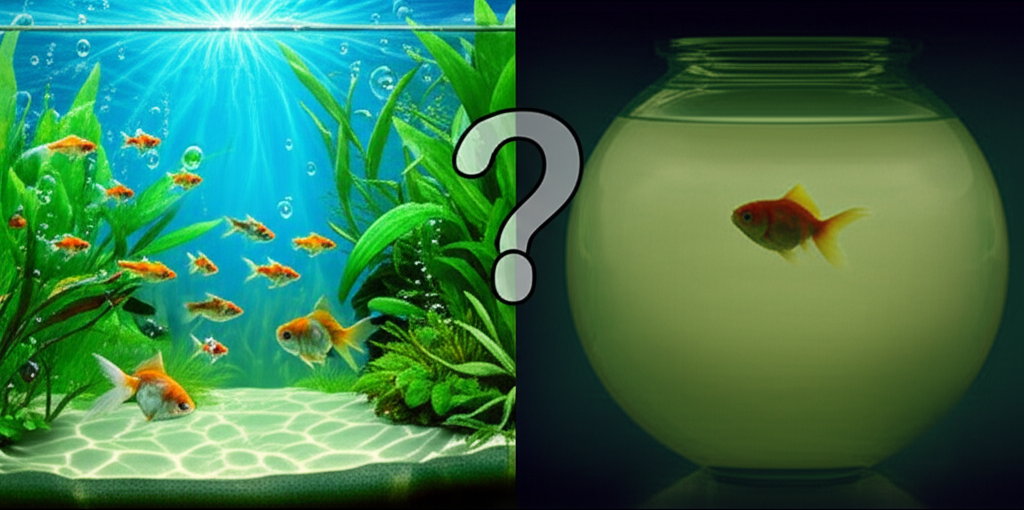 Развенчание популярных аквариумных мифов на примере правильного и неправильного содержания рыб.