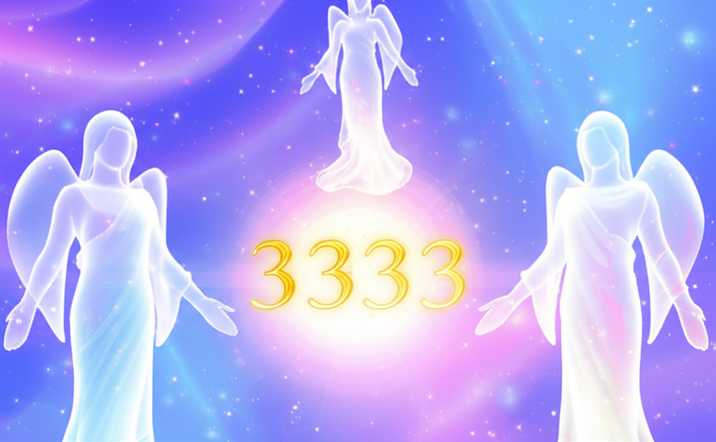 Символическое изображение, раскрывающее божественное значение ангельское число 333.