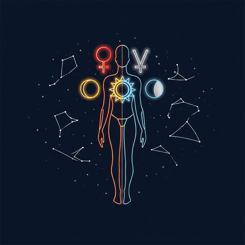 Астрология и гендер: символическое изображение мужских и женских планетарных энергий в человеке.