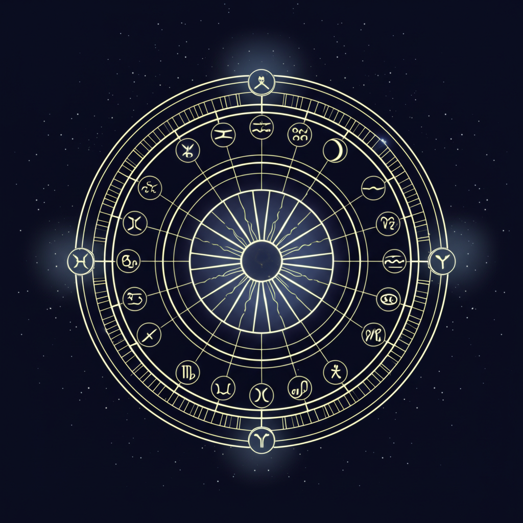 Персонализированная натальная карта, которую раскрывает астрология по дате рождения.