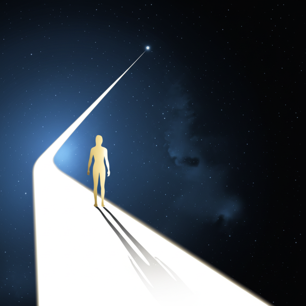 Символическое изображение лидерства и индивидуальности, которое олицетворяет число души 1