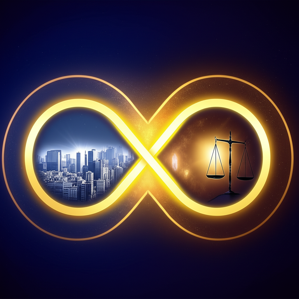 Символическое изображение, раскрывающее значение число души 8