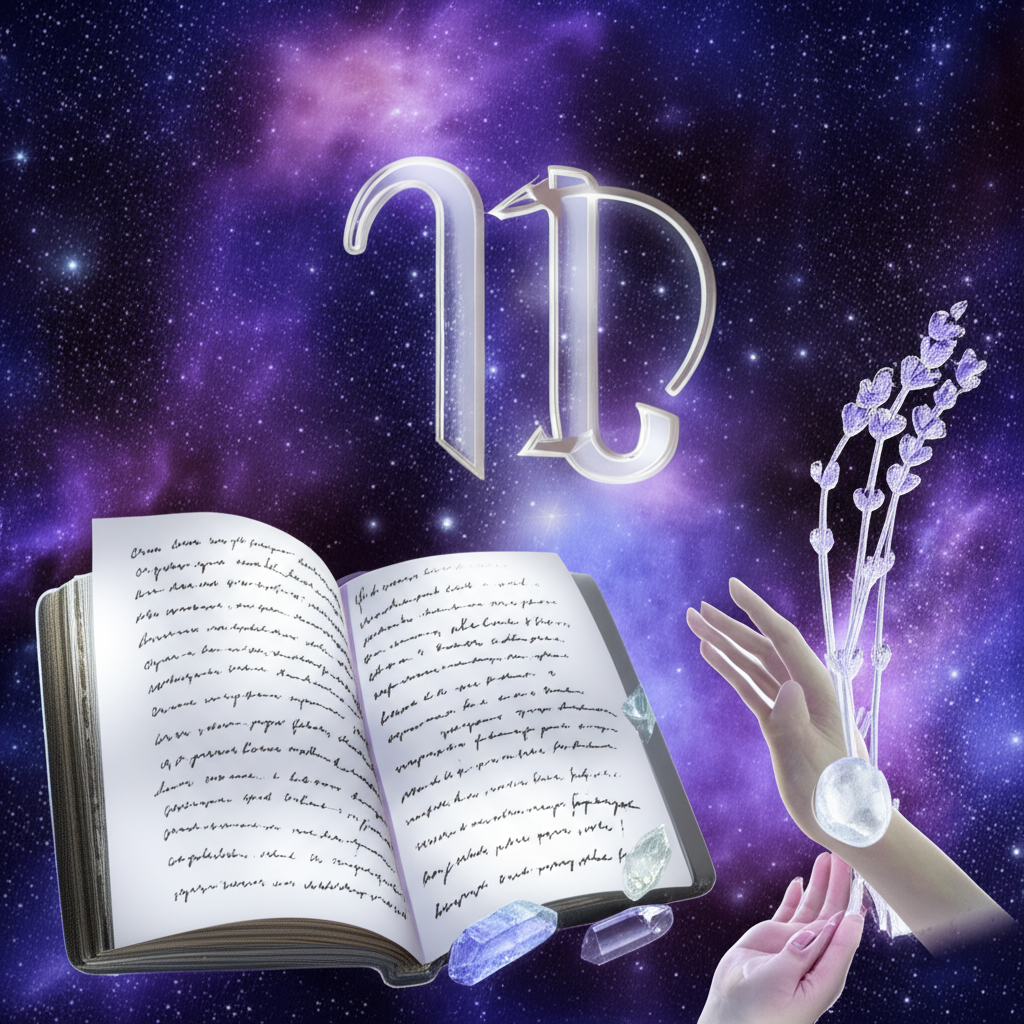 Мистическая иллюстрация, символизирующая спокойствие и возможность для рефлексии, показывающая, что делать во время ретроградного Меркурия.