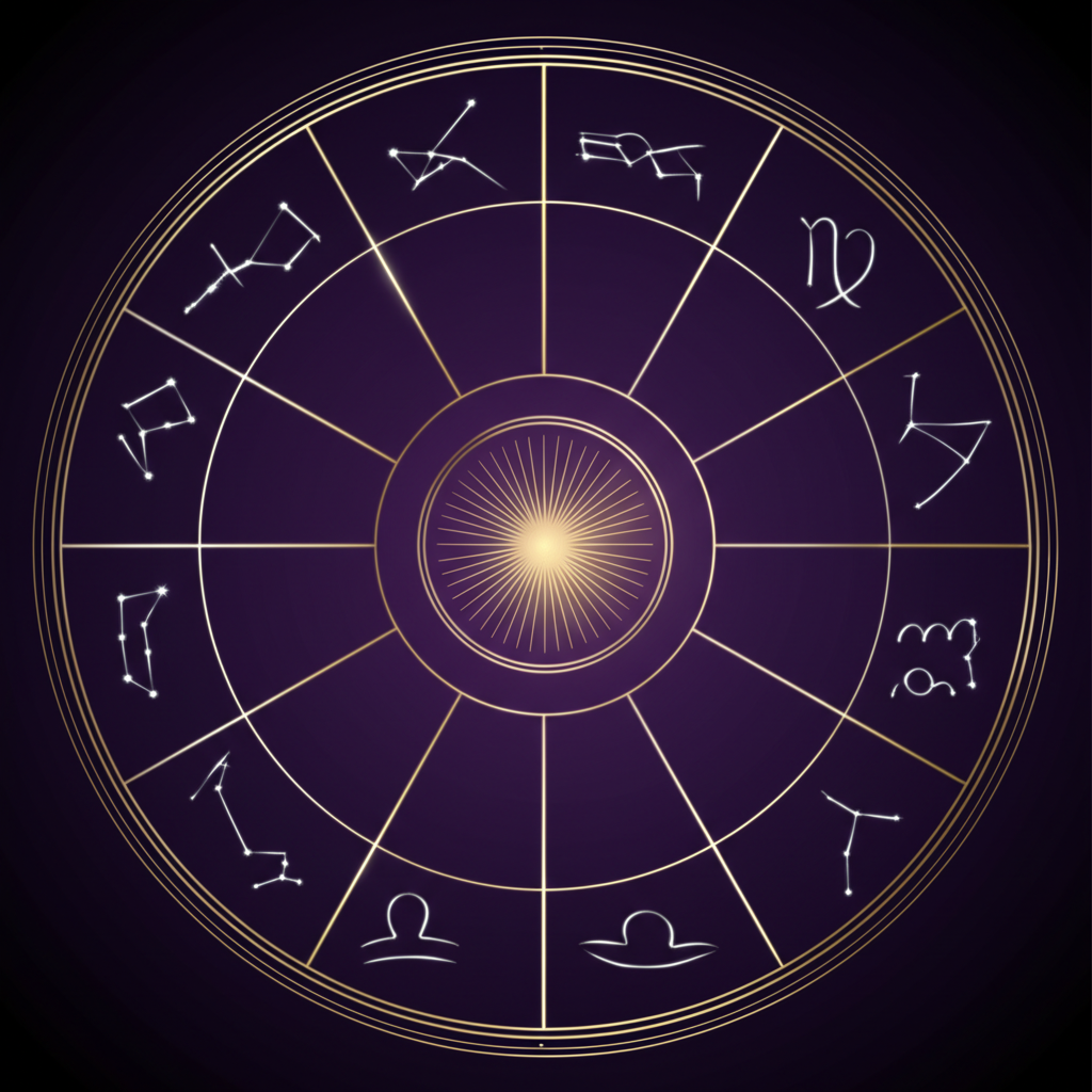 Колесо зодиака и созвездия, чтобы понять, что означает мой знак зодиака.