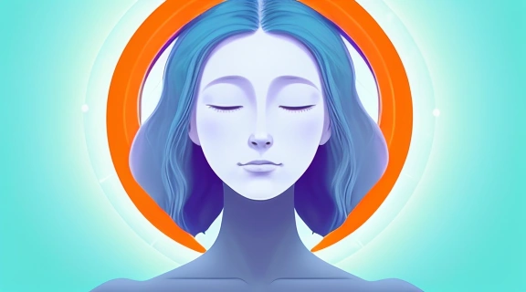 Изображение демонстрирует расположение и цвета семи основных энергетических центров, объясняя что такое чакры в теле человека.