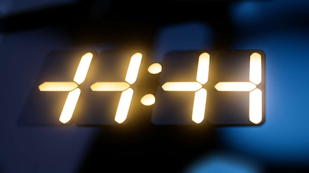 Цифровые часы с комбинацией 11:11, раскрывающие, что значат одинаковые цифры на часах в нумерологии.