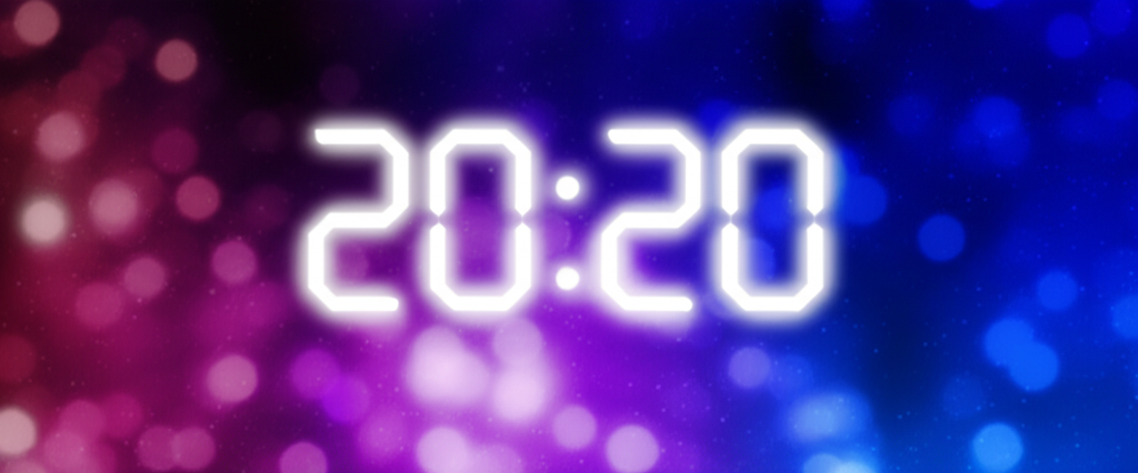 Символическое изображение, которое объясняет, что значит время 20 20 на часах