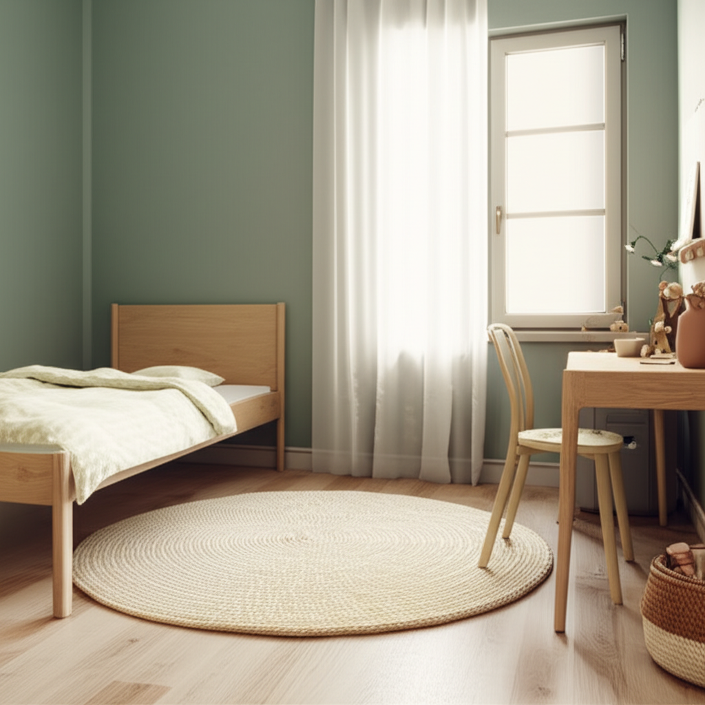 Гармоничная комната, организованная по правилам, которые предлагает детский фэн шуй.