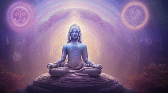 Мистическая церемония в честь эзотерического дня рождения, символизирующая обновление и духовный рост.