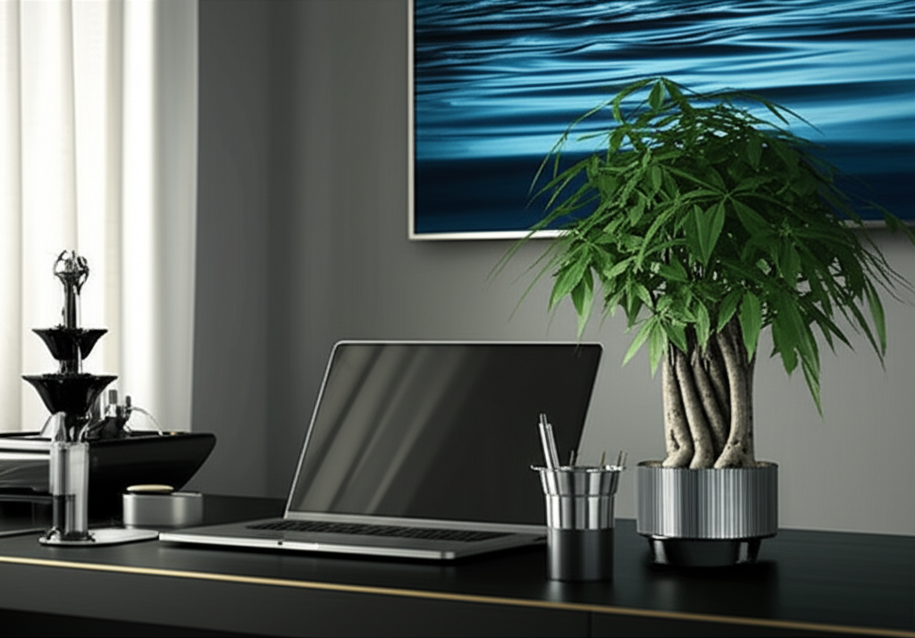 Организованное рабочее место, где применяются фэн-шуй советы карьеристу для привлечения успеха.