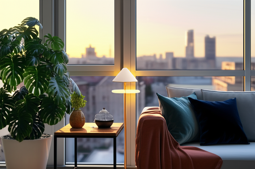 Гармоничный интерьер квартиры, где применяется фэн-шуй в россии для создания баланса.