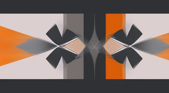 Символическая иллюстрация, демонстрирующая, как Противоположности притягиваются, создавая гармоничное соединение