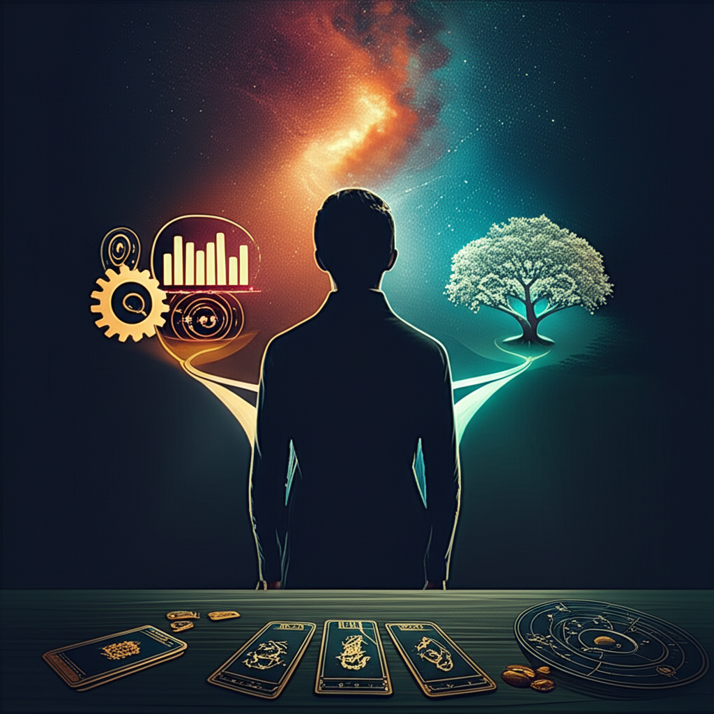 Профессиональное гадание на карьеру с использованием карт Таро и рун для выбора пути.