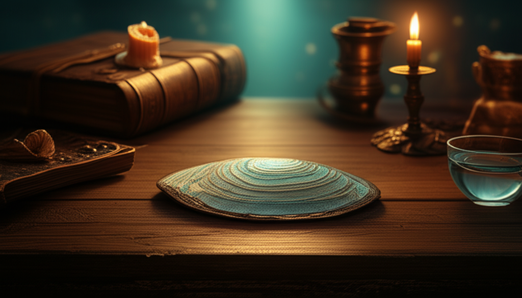 Древний ритуал и гадание по рыбьей чешуе при свете свечи.