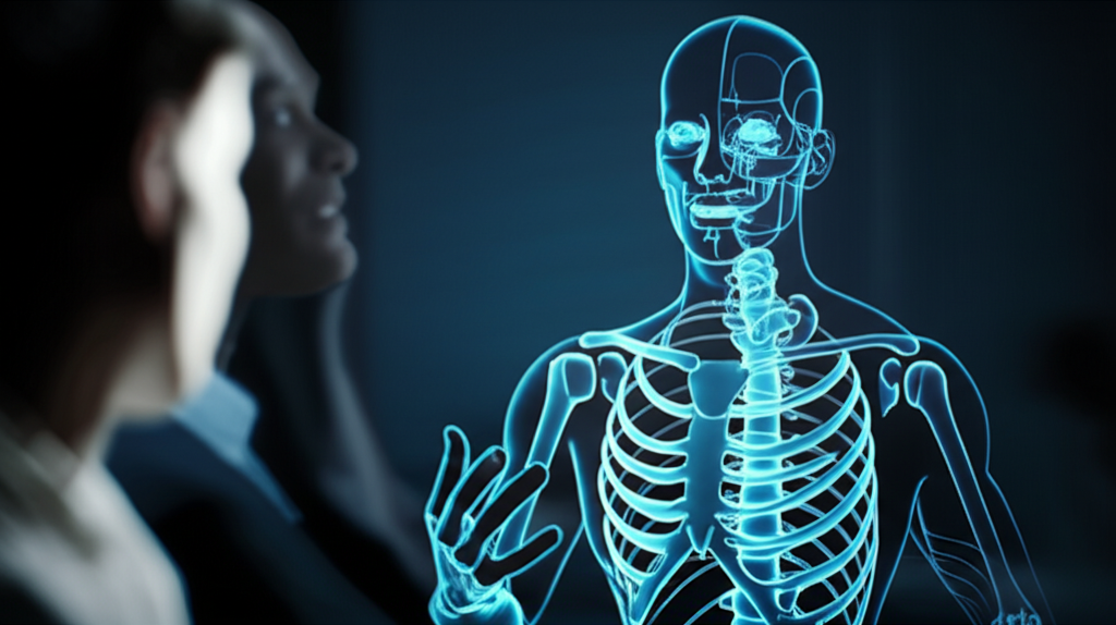 Анализ невербальных сигналов, иллюстрирующий сложный язык телодвижений человека в процессе общения.