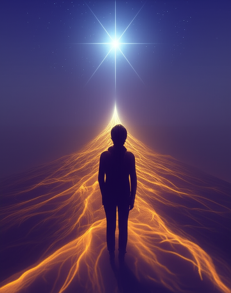 Астрологическая концепция, где южный узел и прошлый опыт символизируют кармический путь человека.