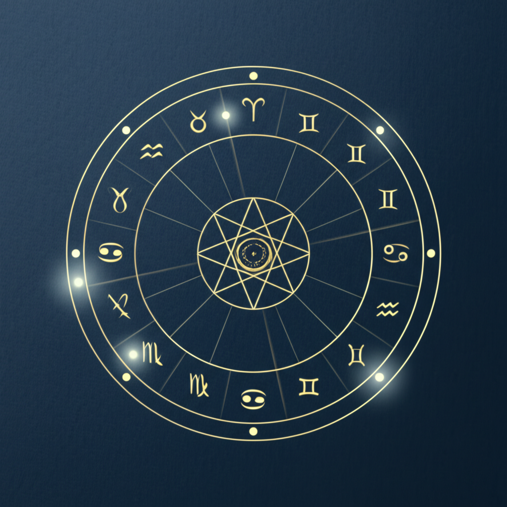 Наглядная инфографика, которая объясняет, как читать астрологическую карту для новичков