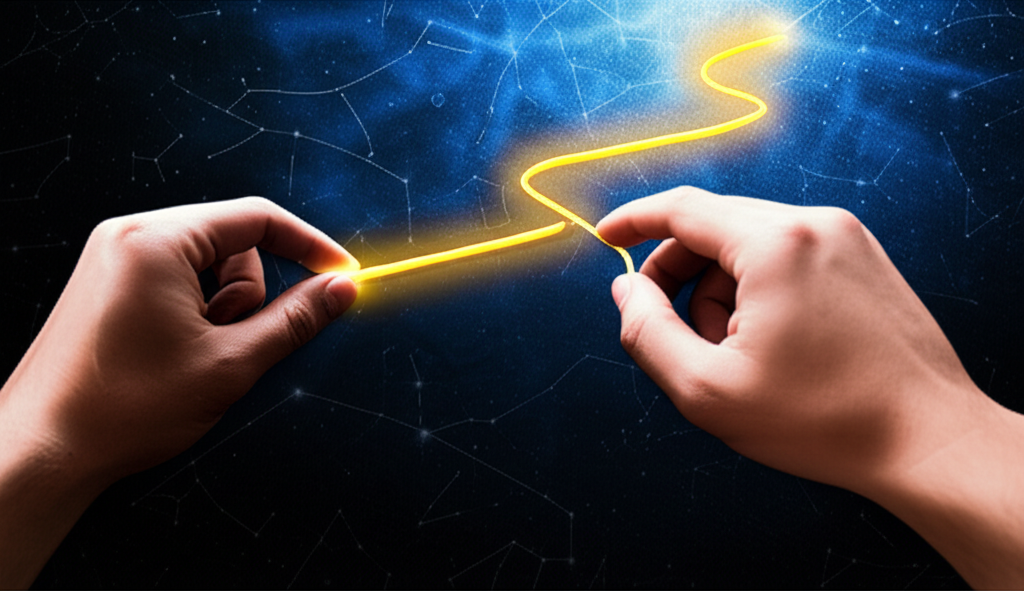 Наглядное руководство, как изменить линию судьбы, управляя своим жизненным путем.