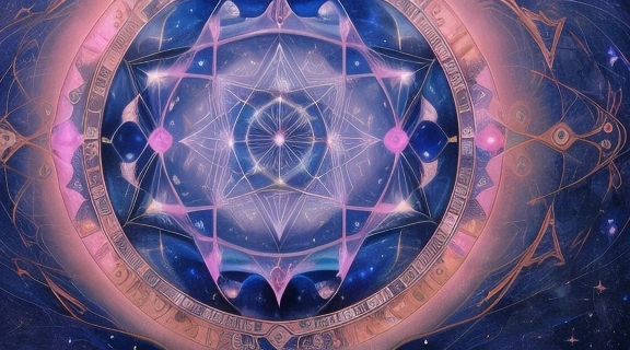 Человек, размышляющий над астрологической картой, ищущий ответ на вопрос Как изменить знак зодиака.