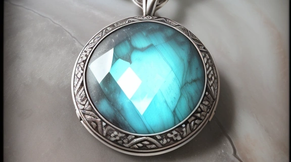 Изображение демонстрирует, как очистить талисман с помощью различных природных элементов: водный поток омывает обсидиановый амулет, деревянный оберег покоится в сухой соли, а дым шалфея окутывает серебряный медальон под лунным светом.