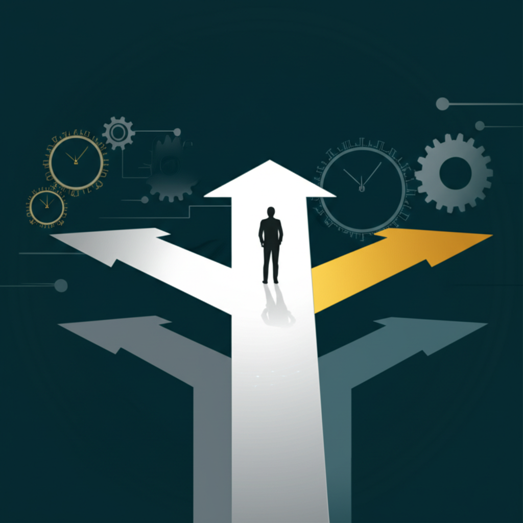 Визуализация процесса, как определить лучшее время для действий, с часами и стратегическими путями.