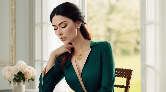 Изображение демонстрирует, как превратиться в принцессу через саморазвитие, внутреннюю силу и элегантность.