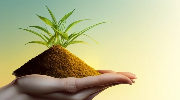 Изображение демонстрирует элементы, помогающие понять, как привлечь благополучие через гармонию и целенаправленные действия.