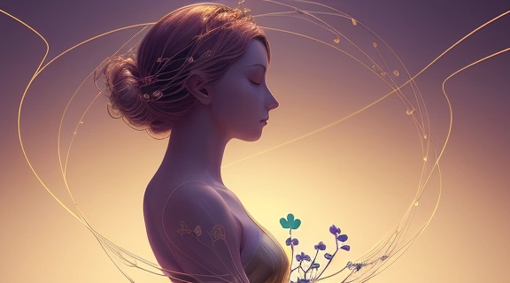 Изображение демонстрирует символы процветания, помогающие понять, как привлечь любовь и удачу в 2026 году.