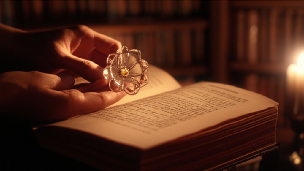 Иллюстрация, объясняющая, как приворожить девушку с помощью символических действий и знаний.