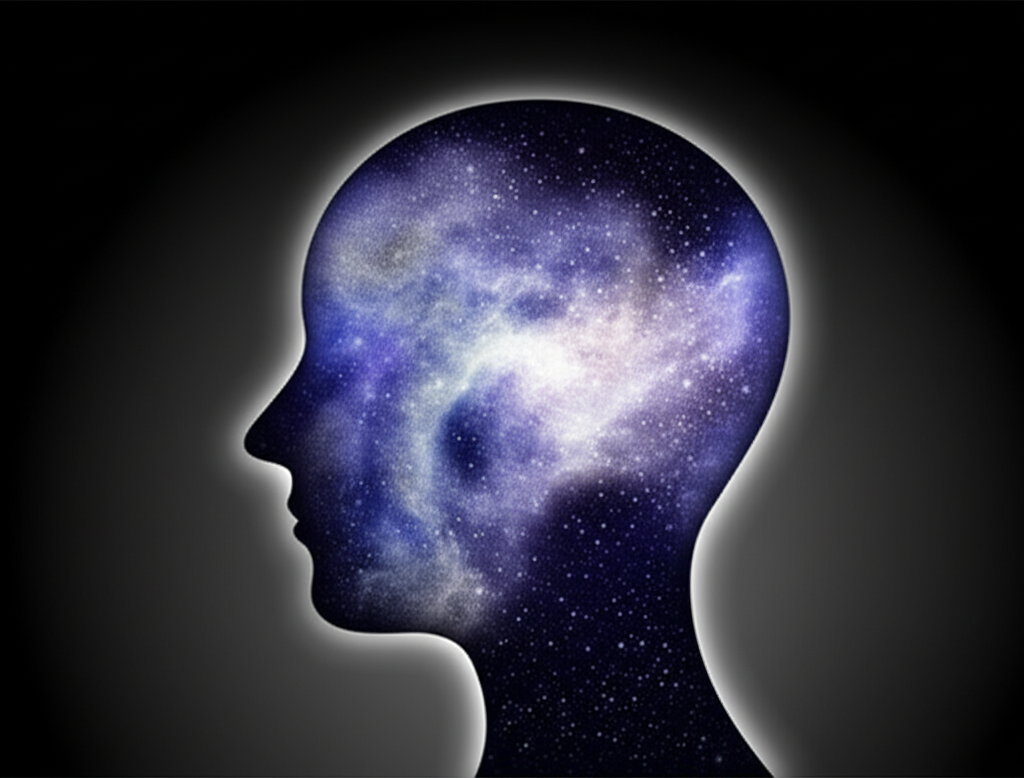 Схематическое изображение, иллюстрирующее, как развить интуицию шестое чувство через доступ к подсознанию.