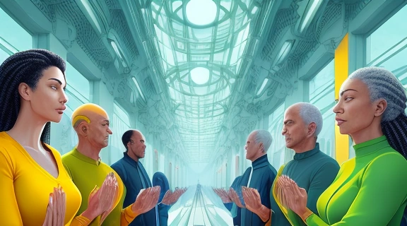 Разнообразные люди тренируют мозг, показывая, как развить память через обучение, головоломки, спорт и медитацию.