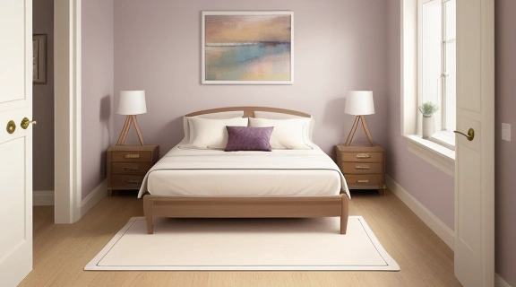 Счастливый малыш играет в безопасной, защищенной детской комнате, иллюстрируя, как уберечь малыша от опасностей дома.