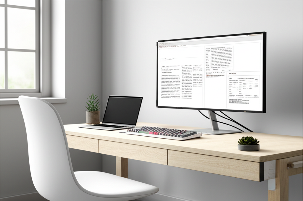 Современная организация стола, чтобы улучшить рабочее место и повысить концентрацию