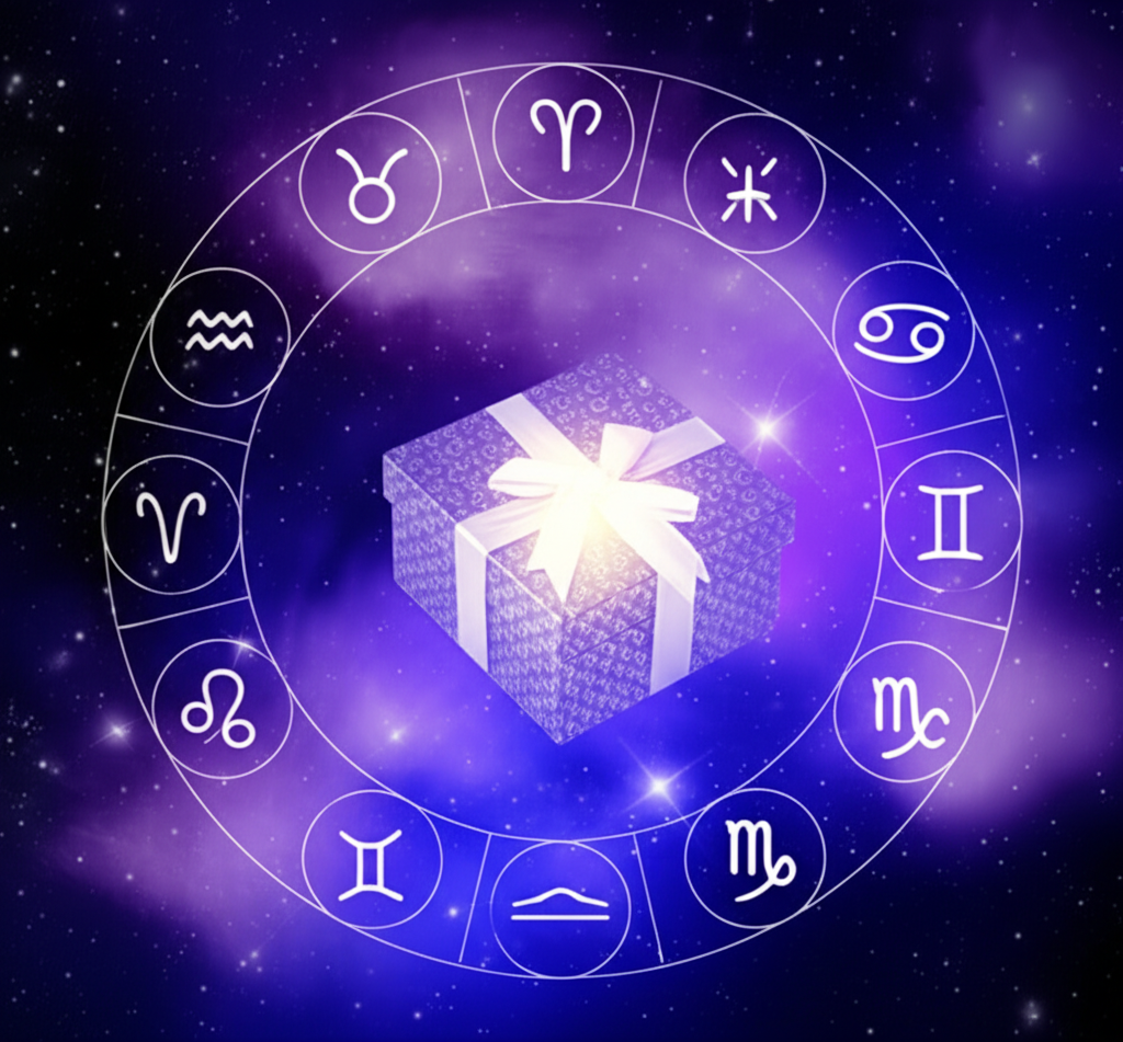 Стилизованное изображение, которое поможет выбрать подарок по знаку зодиака