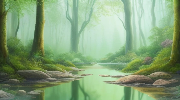 Человек медитирует в лесу, окруженный сияющей аурой, что символизирует, как защитить биополе от негативных влияний.