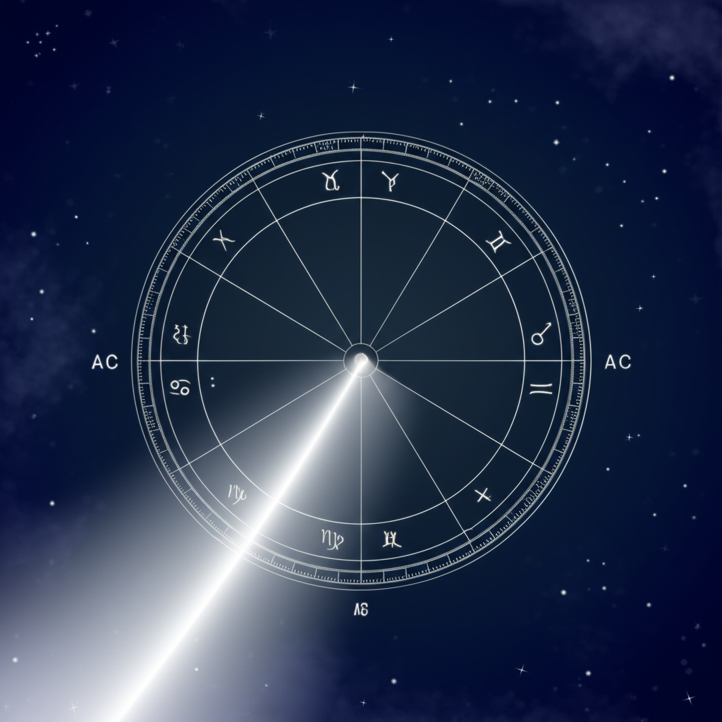 Детальная инфографика, помогающая натальная карта рассчитать асцендент бесплатно по дате.