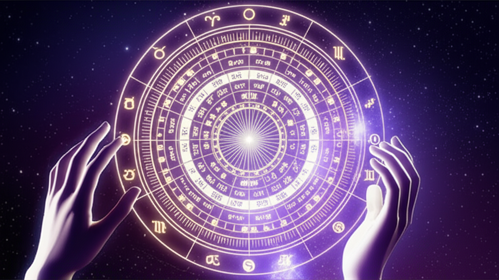 Детальный натальный гороскоп онлайн бесплатно на фоне звездного неба