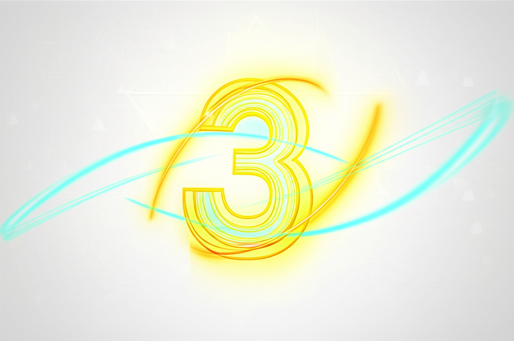 Нумерология 3: символическое изображение энергии творчества и общения