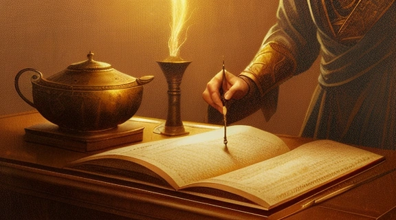 Древний манускрипт с нумерологическими символами, раскрывающий тайны нумерология фамилии