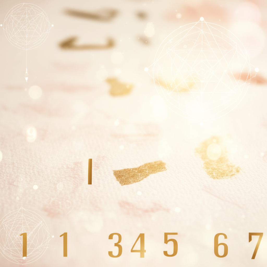 Элегантный календарь и нумерология вашей свадьбы, символизирующая выбор идеальной даты.