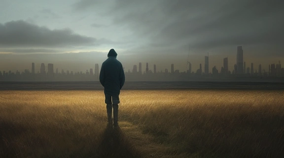 Символическое изображение, иллюстрирующее, почему Один в поле не воин, демонстрирующее переход от одиночества к силе коллективного труда.