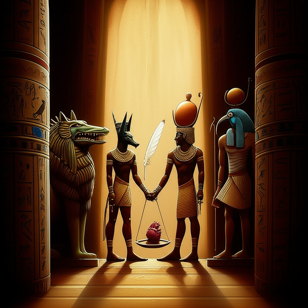 Ритуал взвешивания сердца как ключевой элемент, раскрывающий психологию культа Древнего Египта