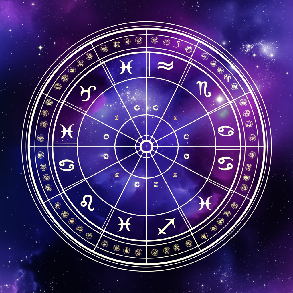 Точный расчет натальной карты с расшифровкой бесплатно онлайн по дате рождения на фоне звездного неба.