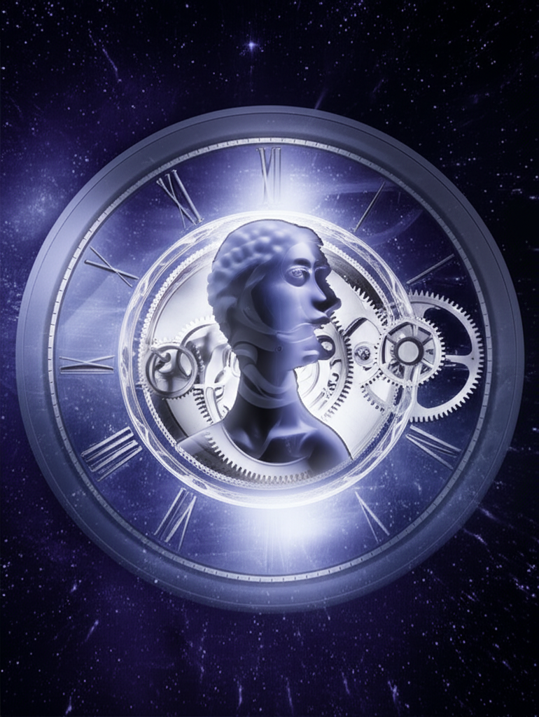 Символическое изображение цикла трансформации, которое представляет ретроградная прозерпина