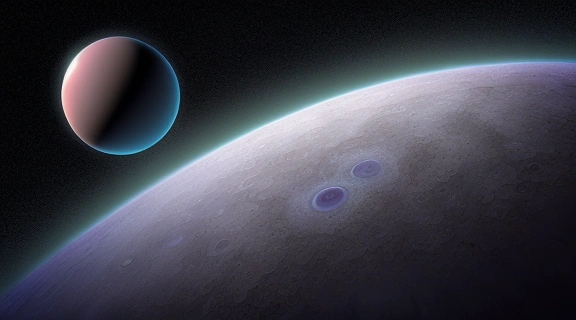 Иллюстрация, показывающая планету Меркурий, движущуюся в небе, символизирующую астрологический период Ретроградный меркурий, с эффектом кажущегося обратного движения и соответствующими влияниями.