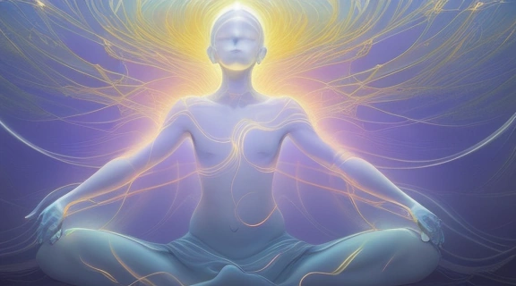 Изображение, символизирующее поиск и постижение Смысл жизни в каббале через духовное восхождение к свету и трансформацию внутреннего «желания получать» на «желание отдавать».