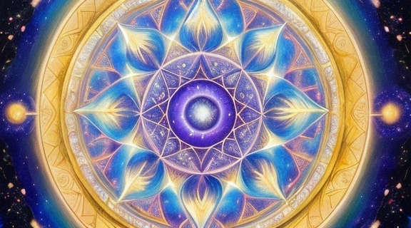 Иллюстрация, символизирующая Солнечный знак зодиака и его связь с личностью