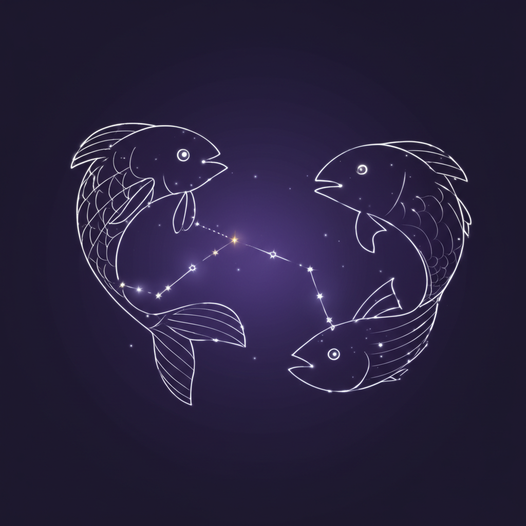 Астрологическая совместимость и сравнение гороскопов с партнёром на фоне звёздного неба.